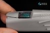 Quinta Studio QD+48557 MiG-25BM 3D-Printed & coloured Interior on decal paper (ICM) (with 3D-printed resin parts) 1/48